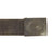 Original German WWII Luftwaffe Black Leather Belt with Painted Steel Buckle Original Items