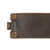 Original German WWII Luftwaffe Black Leather Belt with Painted Steel Buckle Original Items
