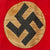 Original German Early WWII NSDAP / SA Multi-piece Wool Felt & Rayon Armband - Service Used Original Items
