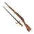 Original French Fusil Gras Modèle 1874 M80 Artillery Carbine by Châtellerault with Brass Fittings & Bayonet - Dated 1876 Original Items