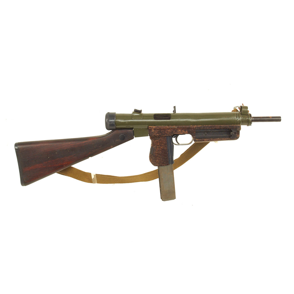 Original Czechoslovakian Cold War Sa 23 vz. 48a Display Submachine Gun with Magazine & Sling Original Items