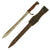 Original German WWI M1898/05 n/A Butcher Sawback Bayonet by Mauser with Scabbard & Frog - dated 1916 Original Items