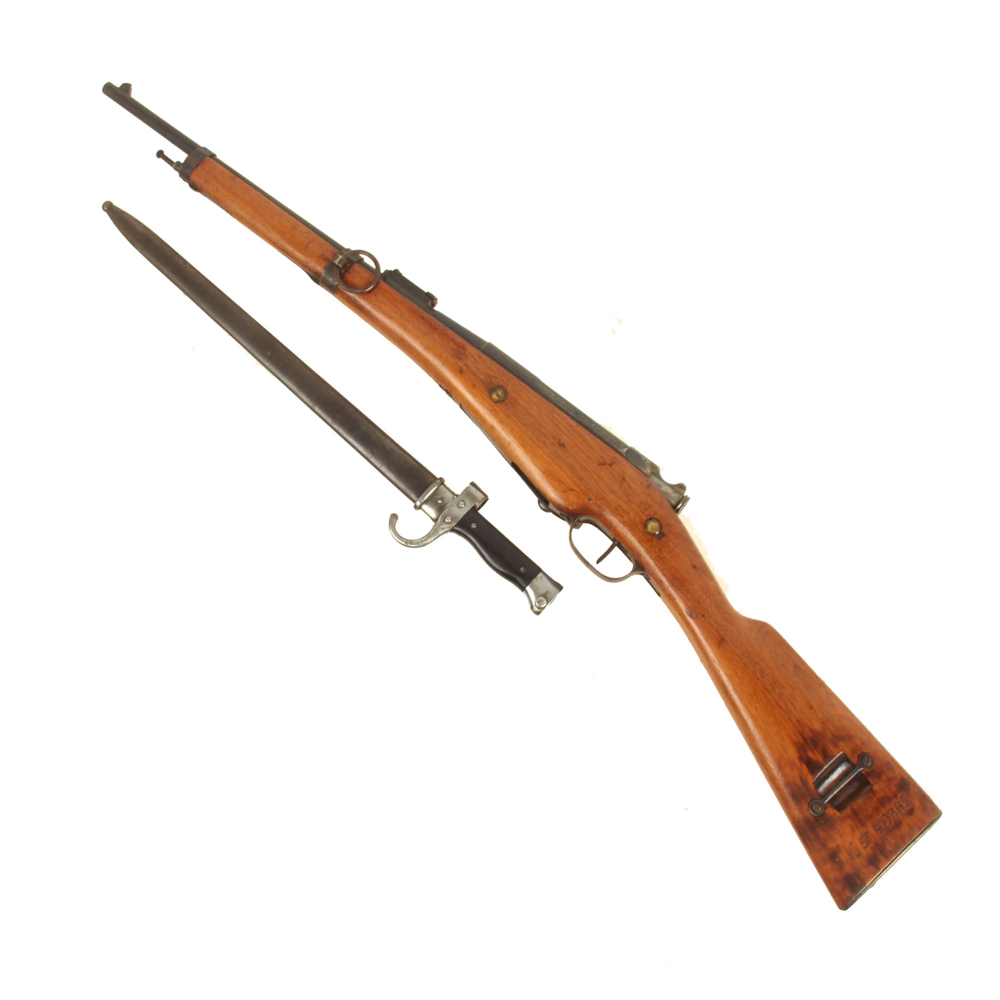 Original French Mannlicher Berthier Mle 1892 Saddle-Ring Carbine by Sa ...