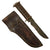 Original WWII Large EG Waterman EGW Stacked Leather Grip Fighting Knife with Custom Sheath Original Items