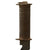 Original WWII Large EG Waterman EGW Stacked Leather Grip Fighting Knife with Custom Sheath Original Items