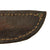 Original WWII Large EG Waterman EGW Stacked Leather Grip Fighting Knife with Custom Sheath Original Items