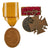 Original German WWI - WWII Award and Tinnie Grouping with Hindenburg Cross, Western Wall Medal, and More - 26 Items Original Items