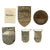 Original German WWI - WWII Award, Insignia, and Tinnie Grouping with Hindenburg Cross - 25 Items Original Items