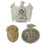 Original German WWI - WWII Award, Insignia, and Tinnie Grouping with Hindenburg Cross - 25 Items Original Items