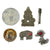 Original German WWI - WWII Award, Insignia, and Tinnie Grouping with Hindenburg Cross - 25 Items Original Items