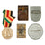 Original German Pre - WWII Large Tinnie Event Badge Grouping with Italian-German Africa Medal - 24 Items Original Items