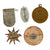 Original German Pre - WWII Large Tinnie Event Badge Grouping with Italian-German Africa Medal - 24 Items Original Items