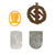 Original German WWI - WWII Award, Insignia, and Tinnie Grouping with Imperial Black Wound Badge, DRL Sports Badge, and More - 24 Items