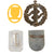 Original German WWI - WWII Award, Insignia, and Tinnie Grouping with Imperial Black Wound Badge, DRL Sports Badge, and More - 24 Items