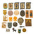 Original German Pre - WWII Large Tinnie Event Badge Grouping -  24 Items Original Items
