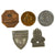 Original German Pre - WWII Large Tinnie Event Badge Grouping -  24 Items Original Items