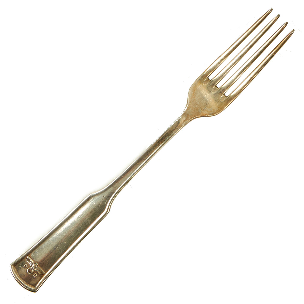 Original Rare German WWII Silver Fork from Reichsmarschall Hermann Göring's Deutsches Reichsbahn Dining Car Original Items