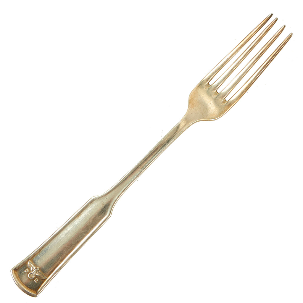 Original Rare German WWII Silver Fork from Reichsmarschall Hermann Göring's Deutsches Reichsbahn Dining Car Original Items