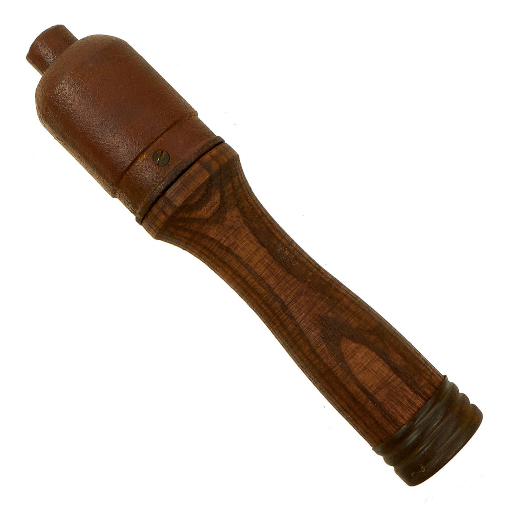 Original Japanese WWII Type 98 Stick Hand Grenade with End Cap and Pull String - Inert Original Items