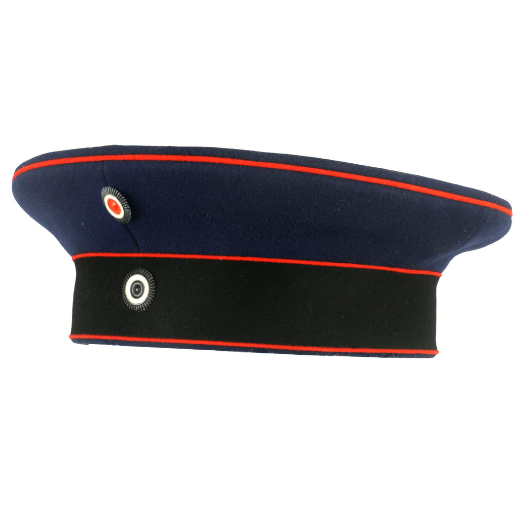 Original Imperial German WWI Dunkelblau M1907 Mannschaften Other Ranks Feldmütze Field Cap with Prussia Cockade Original Items