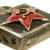 Original U.S. WWII “Black Crackle” Zippo Lighter With Soviet Enamel Star - “Souvenir Exchange” Item Original Items