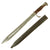 Original German WWI M1898/05 n/A Butcher Bayonet by Weyersberg Kirschbaum & Cie with Scabbard - Dated 1916 Original Items