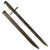 Original Japanese WWII Arisaka Type 30 Bayonet Toyoda Jidoshoki Seisakusho Under Nagoya Supervision with Steel Scabbard Original Items