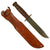 Original U.S. WWII USMC Mark 2 KA-BAR Fighting Knife by CAMILLUS in Leather Sheath Original Items