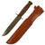 Original U.S. WWII USMC Mark 2 KA-BAR Fighting Knife by CAMILLUS in Leather Sheath Original Items
