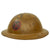 Original U.S. WWI Named 27th Infantry Division, Mobile Veterinary Section No 105  Painted British Made M1917 Doughboy Helmet - Horseshoer John F. Smith, With Information Original Items