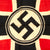 Original German WWII NSRKB National Socialist State Veteran's Association Flag - 47" x 53" Original Items