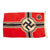 Original German WWII Battle Flag by Wlissingen Helmond of Holland - 80cm x 135cm Reichskriegsflagge Original Items