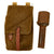 Original WWII Soviet RGD-33 Inert Stick Grenade with Fragmentation Sleeve and Grenade Pouch Original Items