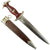 Original German Early WWII SA Dagger by Rare Maker Carl Schmidt Sohn A.-G. of Solingen with Scabbard - McSARR Rarity Rated 9 of 10 Original Items