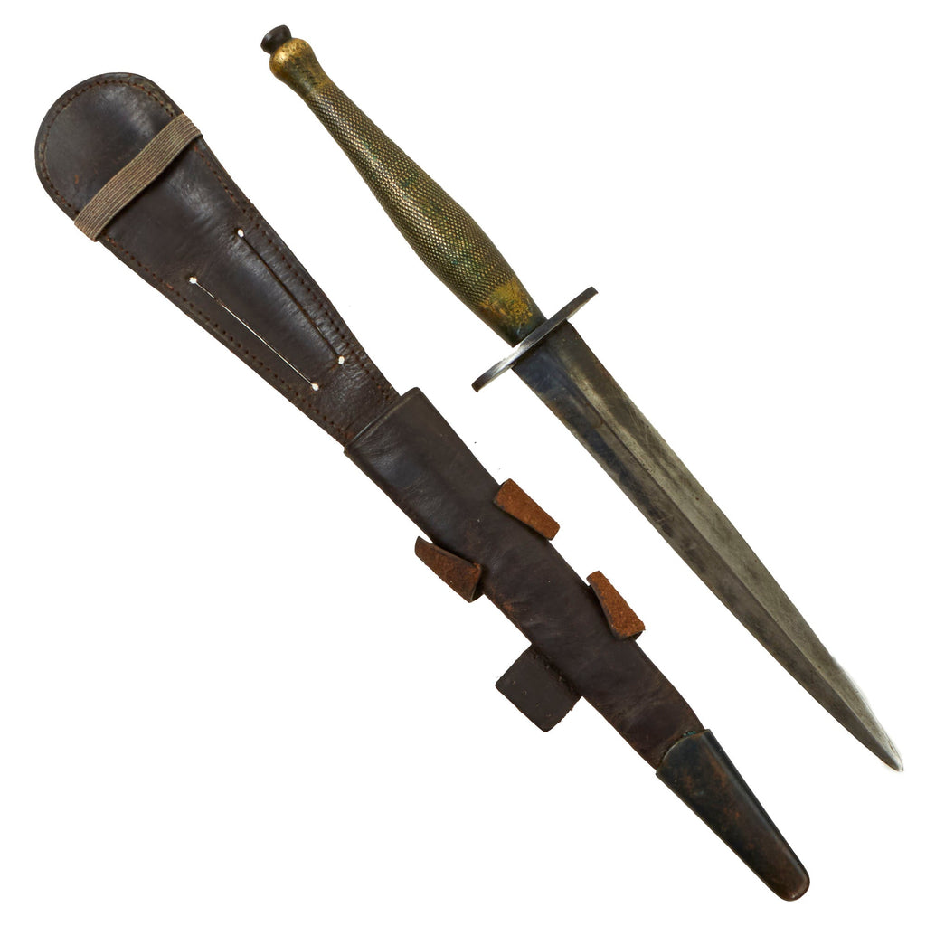 Original British WWII Second Pattern Fairbairn-Sykes Fighting Knife - B2 Marked Original Items