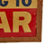 Original U.S. WWII War Production Board Conservation Division “Scrap Going To War” Sign - 39" x 26 1/2" Original Items