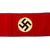 Original German WWII USGI Bring Back NSDAP Local Group Political Leader Candidate Armband - Captured in France 1944 Original Items