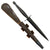 Original British WWII Second Pattern B2 Marked Fairbairn-Sykes Fighting Knife with Original Scabbard Original Items
