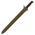 Original U.S. WWI & WWII M1905 Springfield 16" Rifle Bayonet marked R.I.A. with Rare CAB Grips and M3 Scabbard - dated 1909 Original Items