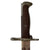 Original U.S. WWI & WWII M1905 Springfield 16" Rifle Bayonet marked R.I.A. with Rare CAB Grips and M3 Scabbard - dated 1909 Original Items