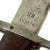 Original U.S. WWI & WWII M1905 Springfield 16" Rifle Bayonet marked R.I.A. with Rare CAB Grips and M3 Scabbard - dated 1909 Original Items