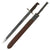 Original U.S. WWI M1905 Springfield 16 inch Rifle Bayonet by R.I.A. with Rare 1st Pattern M1906 Scabbard by R.I.A. - Dated 1910 Original Items