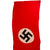 Original German WWII NSDAP Large Double Sided National Political Banner Flag by Fahnenrichter of Köln - 136" × 48" Original Items