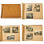 Original German WWII Heer Army "War Memories" Personal Photo Album with Many Food Preparation Photos - 76 Photos Original Items