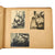 Original German WWII Heer Army "War Memories" Personal Photo Album with Many Food Preparation Photos - 76 Photos Original Items