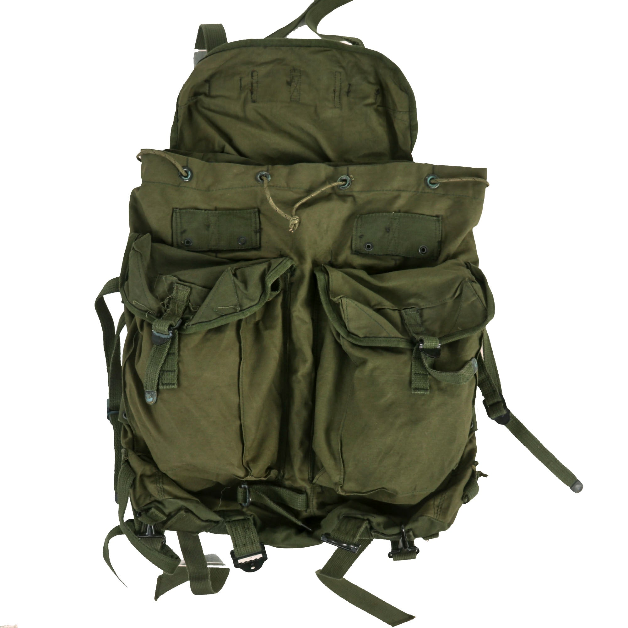 Original Vietnam War ARVN Indigenous Ranger Two Pocket Rucksack Pack b ...