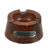 Original British Royal Navy H.M.S. Restless and H.M.S. Ganges Ship's Teak Miniature Barrel, Ashtray and Dish Collection Original Items