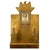 Original British WWI “Trench Art” K.I.A. Memorial Picture Frame Made From Scrap Brass As Featured In The Book “Trench Art, An Illustrated History” by Jane Kimball on Page 309 - Edgar Cook, Royal Engineers Original Items