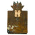 Original British WWI “Trench Art” K.I.A. Memorial Picture Frame Made From Scrap Brass As Featured In The Book “Trench Art, An Illustrated History” by Jane Kimball on Page 309 - Edgar Cook, Royal Engineers Original Items
