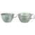 Original French WWI Prisoner of War Engraved Trench Art Drinking Cups - Münster POW Camp Original Items
